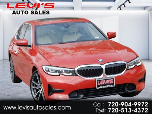 Red 2020 BMW 330 i xDrive