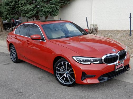 Red 2020 BMW 330 i xDrive