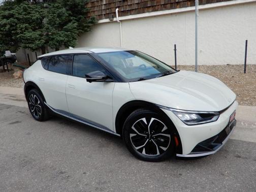 Gray 2023 Kia EV6 Wind