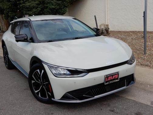 Gray 2023 Kia EV6 Wind