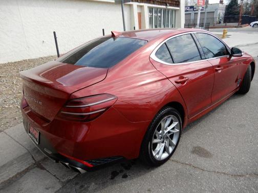 Red 2022 Genesis G70 2.0T