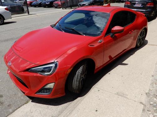 Red 2015 Scion FR-S