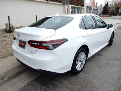 White 2022 Toyota Camry LE