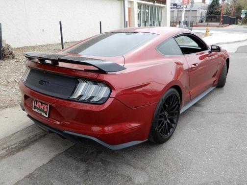 Red 2018 Ford Mustang GT