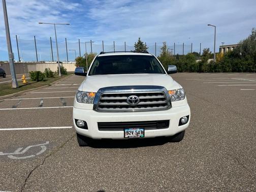 Blizzard Pearl 2016 Toyota Sequoia Platinum