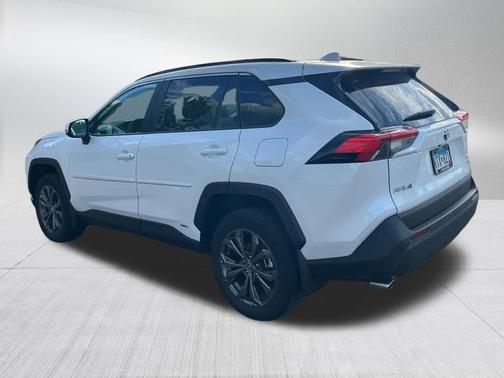 Wind Chill Pearl 2023 Toyota RAV4 Hybrid XLE Premium