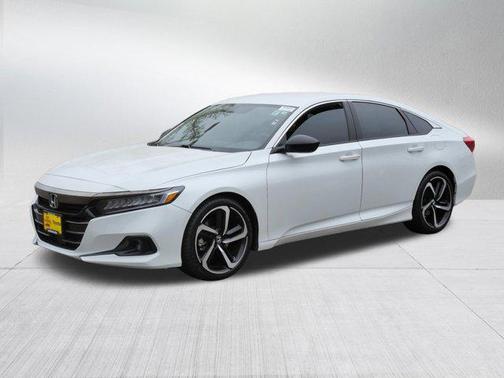 Platinum White Pearl 2022 Honda Accord Sport 1.5T