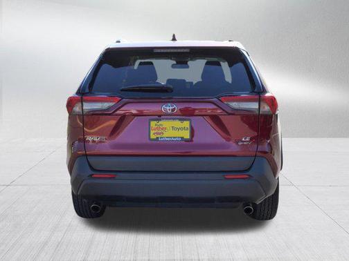 Ruby Flare Pearl 2025 Toyota RAV4 Hybrid LE