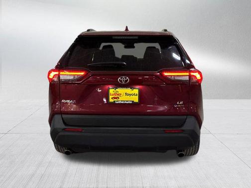Ruby Flare Pearl 2025 Toyota RAV4 Hybrid LE