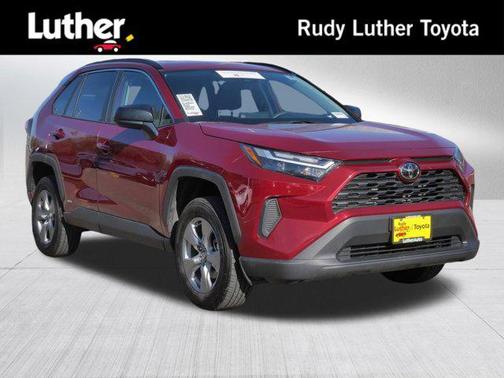 Ruby Flare Pearl 2025 Toyota RAV4 Hybrid LE