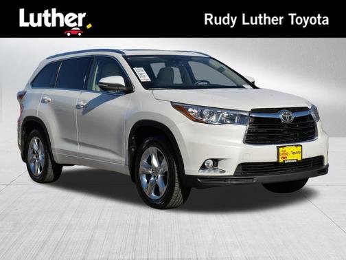 Blizzard Pearl 2015 Toyota Highlander Limited Platinum