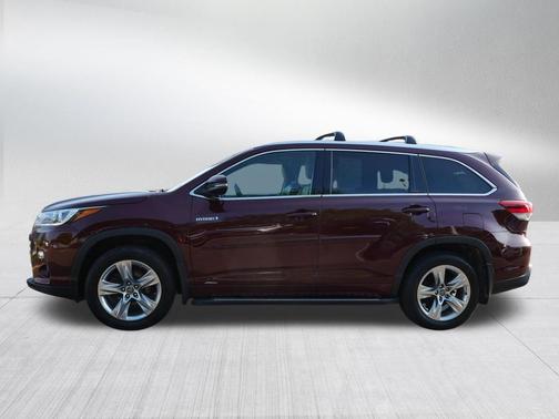 Ooh La La Rouge Mica 2017 Toyota Highlander Hybrid Limited