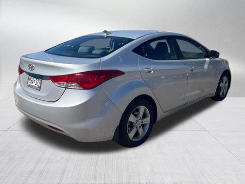 Shimmering Air Silver 2013 Hyundai ELANTRA GLS