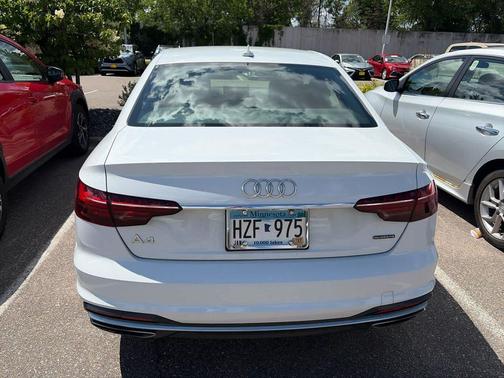 Glacier White Metallic 2020 Audi A4 45 Premium