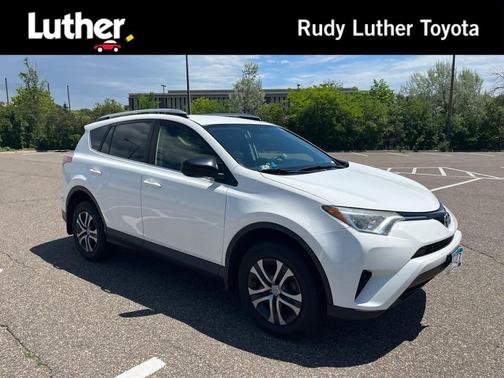Super White 2016 Toyota RAV4 LE