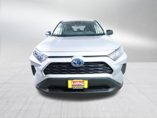Silver Sky Metallic 2021 Toyota RAV4 Hybrid LE