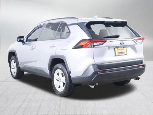 Silver Sky Metallic 2021 Toyota RAV4 Hybrid LE