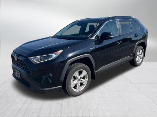 Midnight Black Metallic 2020 Toyota RAV4 Hybrid XLE