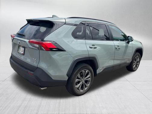 Lunar Rock 2022 Toyota RAV4 Hybrid XLE Premium