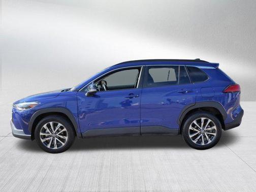 Blue Crush Metallic 2025 Toyota Corolla Cross XLE