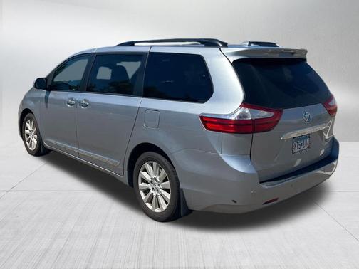 Silver Sky Metallic 2017 Toyota Sienna Limited Premium