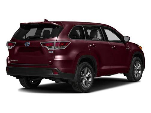 Ooh La La Rouge Mica 2016 Toyota Highlander Hybrid Platinum