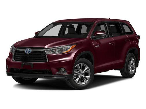 Ooh La La Rouge Mica 2016 Toyota Highlander Hybrid Platinum
