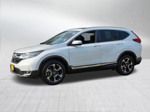 Platinum White Pearl 2019 Honda CR-V Touring