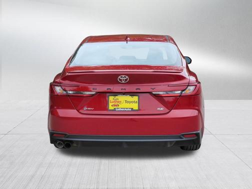 Supersonic Red 2025 Toyota Camry SE