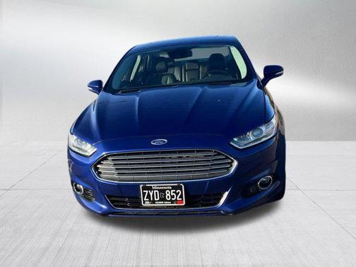Deep Impact Blue 2013 Ford Fusion Titanium