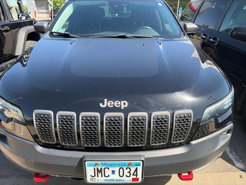 Diamond Black Crystal Pearlcoat 2019 Jeep Cherokee Trailhawk Elite