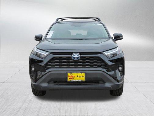 Midnight Black Metallic 2023 Toyota RAV4 Hybrid XLE Premium