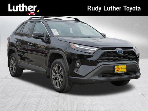 Midnight Black Metallic 2023 Toyota RAV4 Hybrid XLE Premium