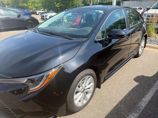 Midnight Black Metallic 2026 Toyota Corolla LE