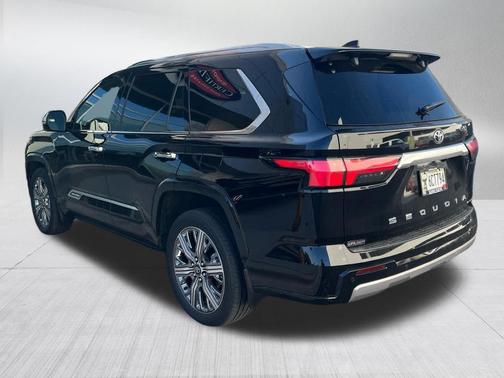 Midnight Black Metallic 2025 Toyota Sequoia Capstone