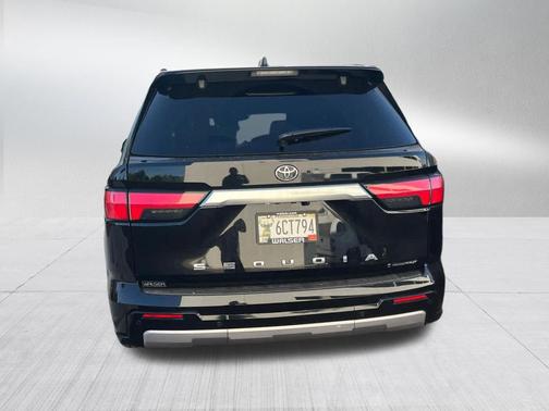 Midnight Black Metallic 2025 Toyota Sequoia Capstone