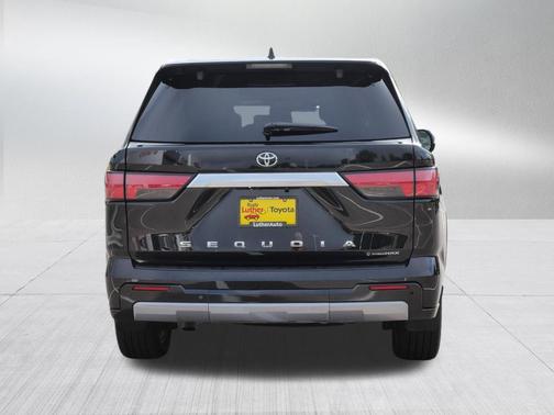 Midnight Black Metallic 2025 Toyota Sequoia Capstone