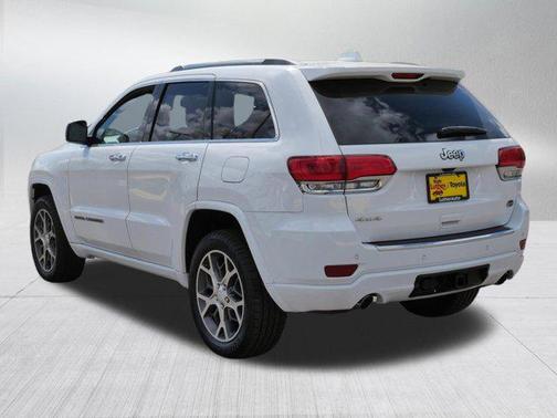 Bright White Clearcoat 2019 Jeep Grand Cherokee Overland
