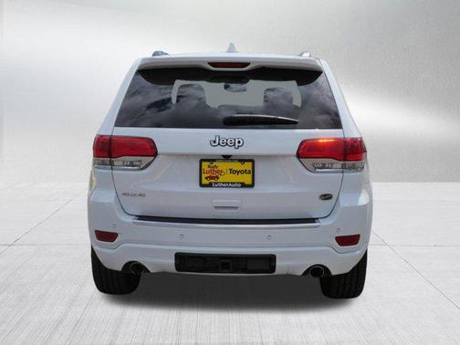 Bright White Clearcoat 2019 Jeep Grand Cherokee Overland