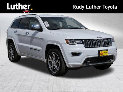 Bright White Clearcoat 2019 Jeep Grand Cherokee Overland