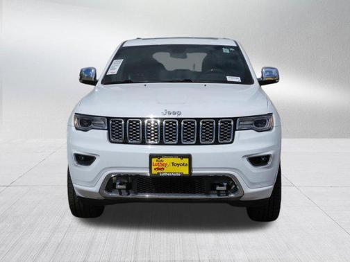 Bright White Clearcoat 2019 Jeep Grand Cherokee Overland