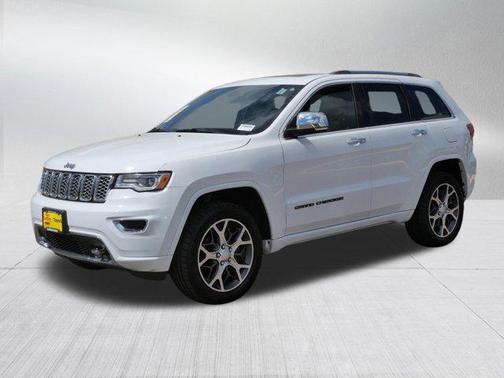 Bright White Clearcoat 2019 Jeep Grand Cherokee Overland