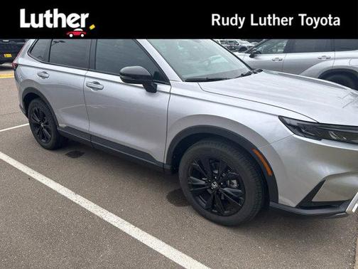 Solar Silver Metallic 2026 Honda CR-V Hybrid Sport Touring AWD