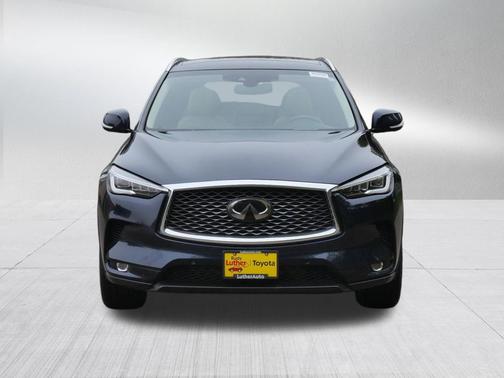 Hermosa Blue 2021 INFINITI QX50 SENSORY AWD