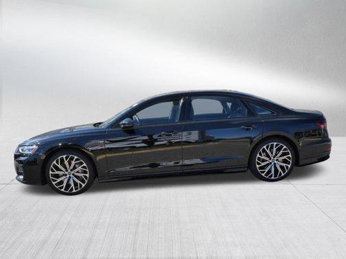 Mythos Black Metallic 2023 Audi A8 L 55 TFSI quattro Tiptronic