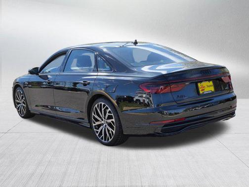 Mythos Black Metallic 2023 Audi A8 L 55 TFSI quattro Tiptronic