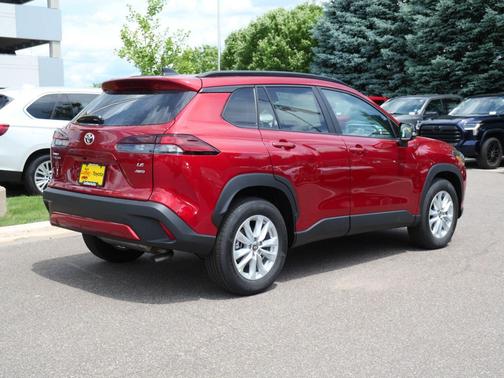Soul Red Crystal 2026 Toyota Corolla Cross LE