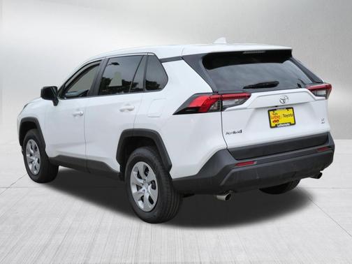 White 2022 Toyota RAV4 LE