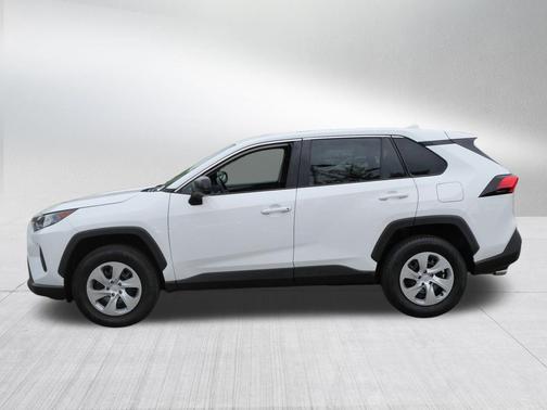 White 2022 Toyota RAV4 LE