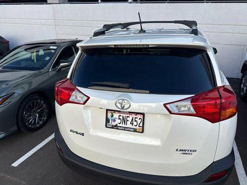 Blizzard Pearl 2015 Toyota RAV4 Limited